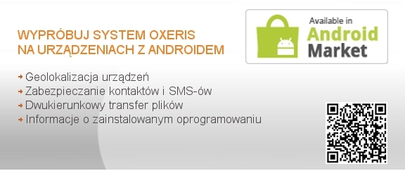Wypróbuj Oxeris na urządzeniach z Androidem! Wypróbuj Oxeris na urządzeniach z Androidem!